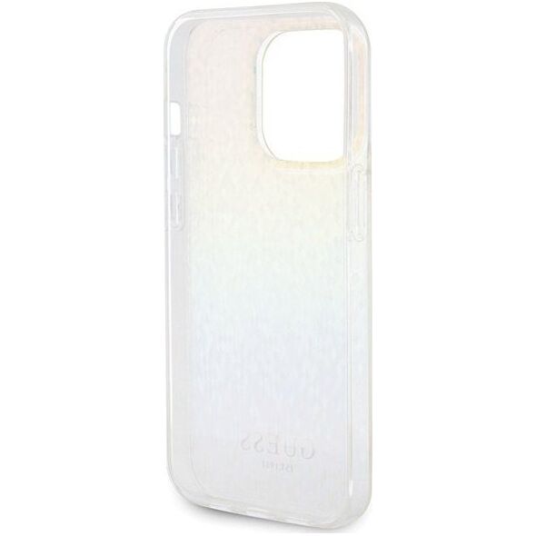 Guess Guess GUHCP15LHDECMI iPhone 15 Pro 6.1" wielokolorowy hardcase IML Faceted Mirror Disco Iridescent