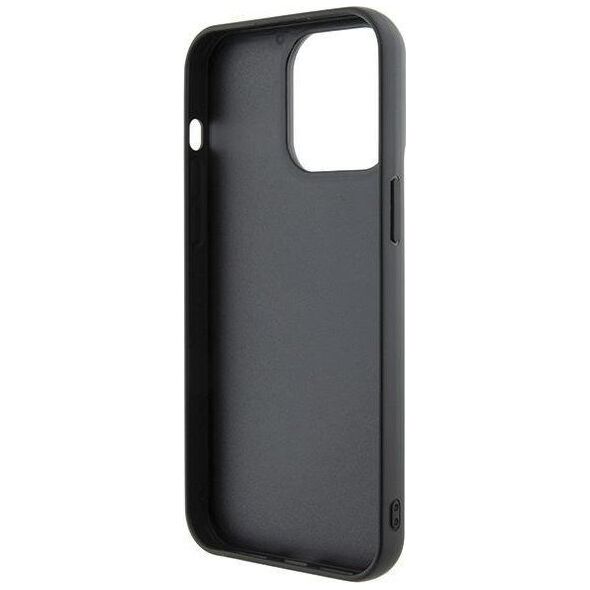 Guess Guess GUHCP15XPSFDGSK iPhone 15 Pro Max 6.7" czarny/black hardcase Sequin Script Metal