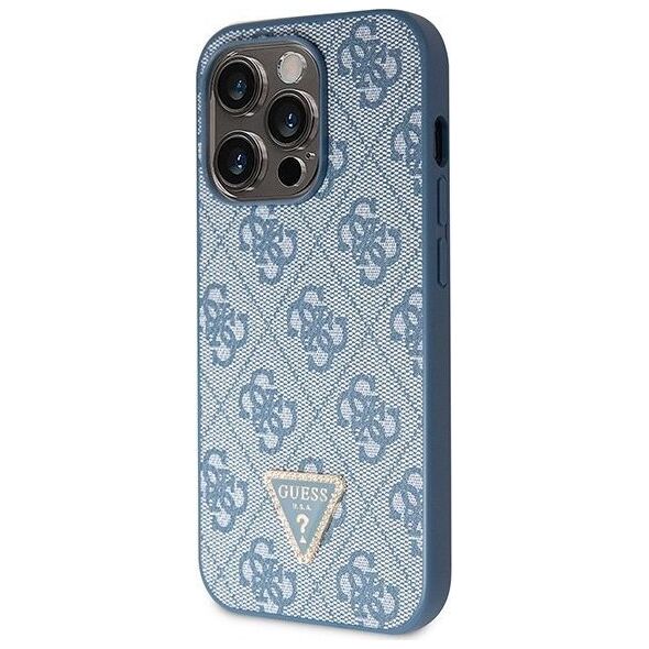 Guess Guess GUHCP14XP4TDSCPB iPhone 14 Pro Max 6.7" niebieski/blue hardcase Crossbody 4G Metal Logo