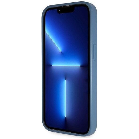 Guess Guess GUHCP14XP4TDSCPB iPhone 14 Pro Max 6.7" niebieski/blue hardcase Crossbody 4G Metal Logo