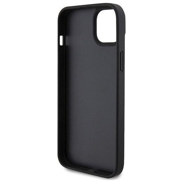 Guess Guess GUHCP15SP4TDSCPK iPhone 15 6.1" czarny/black hardcase Crossbody 4G Metal Logo