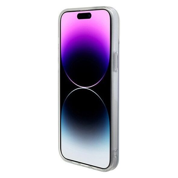 Guess Guess GUHMP15SHITSU iPhone 15 6.1" fioletowy/purple hardcase IML Iridescent MagSafe