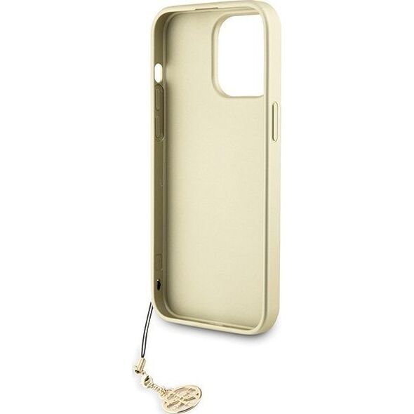 Guess Guess GUHCP15XGF4GGR iPhone 15 Pro Max 6.7" szary/grey hardcase 4G Charms Collection