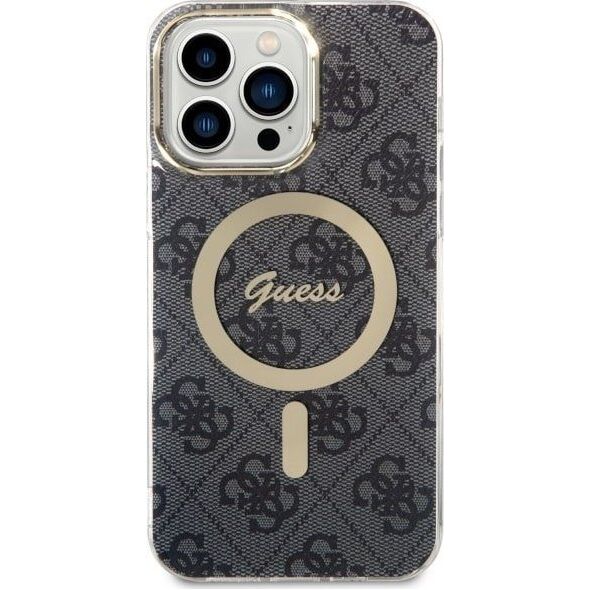 Guess Guess GUHMP14XH4STK iPhone 14 Pro Max 6.7" czarny/black hardcase 4G MagSafe