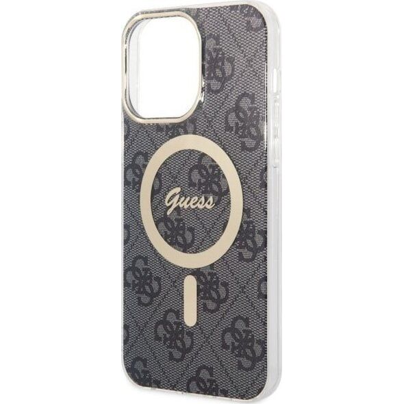 Guess Guess GUHMP14XH4STK iPhone 14 Pro Max 6.7" czarny/black hardcase 4G MagSafe