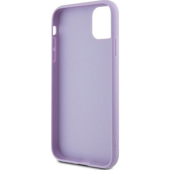 Guess Guess GUHCN61PSFDGSU iPhone 11 / Xr 6.1" fioletowy/purple hardcase Sequin Script Metal