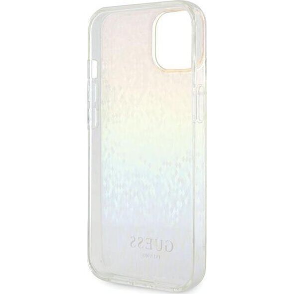 Guess Guess GUHCP12MHDECMI iPhone 12/12 Pro 6.1" wielokolorowy hardcase IML Faceted Mirror Disco Iridescent