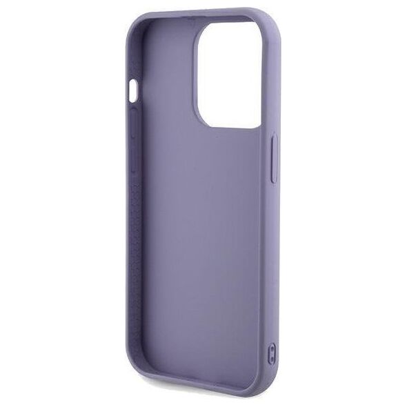Guess Guess GUHCP13XPSFDGSU iPhone 13 Pro Max 6.7" fioletowy/purple hardcase Sequin Script Metal