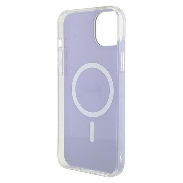 Guess Guess GUHMP15MHITSU iPhone 15 Plus / 14 Plus 6.7" fioletowy/purple hardcase IML Iridescent MagSafe
