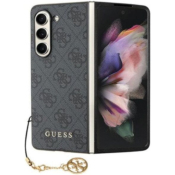 Guess Guess GUHCZFD5GF4GGR F946 Z Fold5 szary/grey hardcase 4G Charms Collection