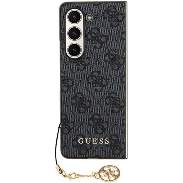 Guess Guess GUHCZFD5GF4GGR F946 Z Fold5 szary/grey hardcase 4G Charms Collection