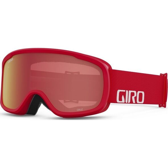 Giro Gogle Narciarskie Cruz Red & White Wordmark