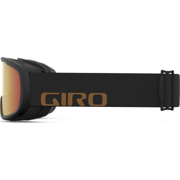 Giro Gogle zimowe GIRO CRUZ CAMP TAN WORDMARK (Szyba lustrzana kolorowa AMBER SCARLET 39% S2) (NEW 2023/2024)