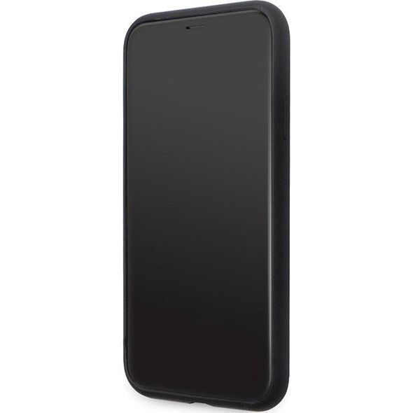 Karl Lagerfeld Karl Lagerfeld KLHCN61SMHCNPK iPhone 11 / Xr 6.1" czarny/black hardcase Silicone C Metal Pin