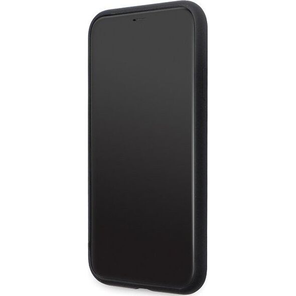 Karl Lagerfeld Karl Lagerfeld KLHCN61SMHKNPK iPhone 11 / Xr 6.1" czarny/black Silicone Ikonik Metal Pin