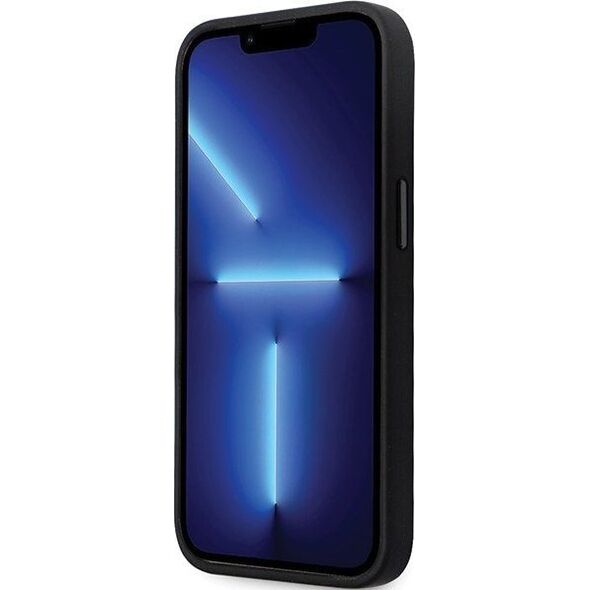Karl Lagerfeld Karl Lagerfeld KLHCP13XSMHKNPK iPhone 13 Pro Max 6,7" czarny/black Silicone Ikonik Metal Pin