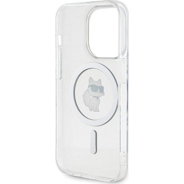 Karl Lagerfeld Karl Lagerfeld KLHMP15LHFCCNOT iPhone 15 Pro 6.1" transparent hardcase IML Choupette MagSafe