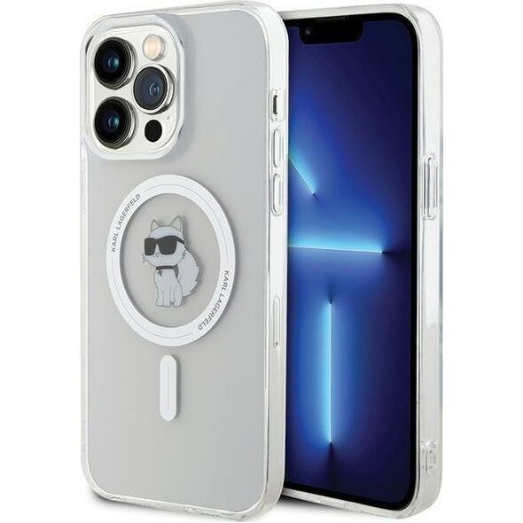 Karl Lagerfeld Karl Lagerfeld KLHMP15XHFCCNOT iPhone 15 Pro Max 6.7" transparent hardcase IML Choupette MagSafe