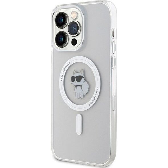 Karl Lagerfeld Karl Lagerfeld KLHMP15XHFCCNOT iPhone 15 Pro Max 6.7" transparent hardcase IML Choupette MagSafe