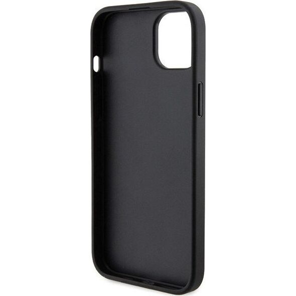 Karl Lagerfeld Karl Lagerfeld KLHCP15SSAPKCNPK iPhone 15 6.1" czarny/black hardcase Saffiano Cardslot Karl&Choupette Metal Pin