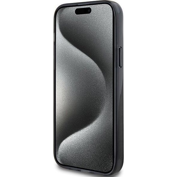 Karl Lagerfeld Karl Lagerfeld KLHMP15MHMRSKCK iPhone 15 Plus 6.7"czarny/black hardcase Ring Stand Karl&Choupettte MagSafe