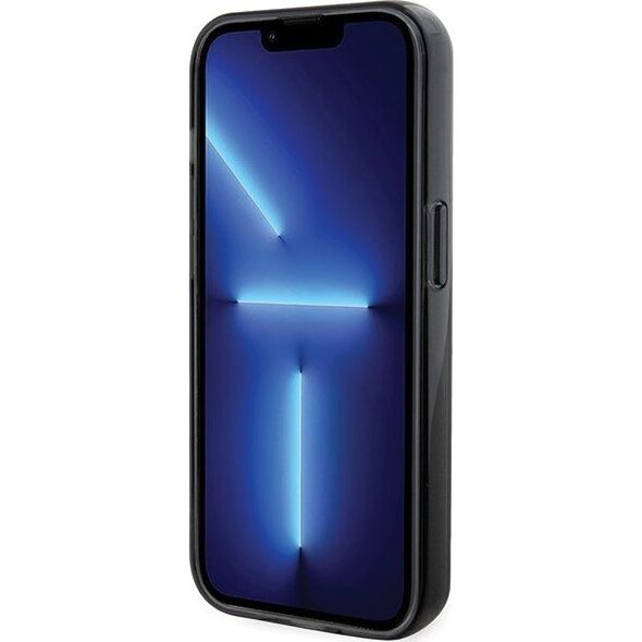Karl Lagerfeld Karl Lagerfeld KLHMP13LHMRSKCK iPhone 13 Pro 6.1" czarny/black hardcase Ring Stand Karl&Choupettte MagSafe