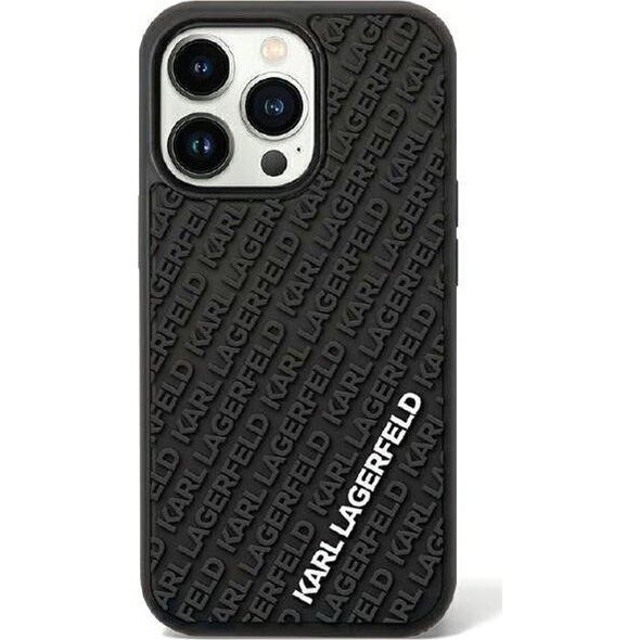 Karl Lagerfeld Karl Lagerfeld KLHCN613DMKRLK iPhone 11 / Xr 6.1" czarny/black hardcase 3D Rubber Multi Logo