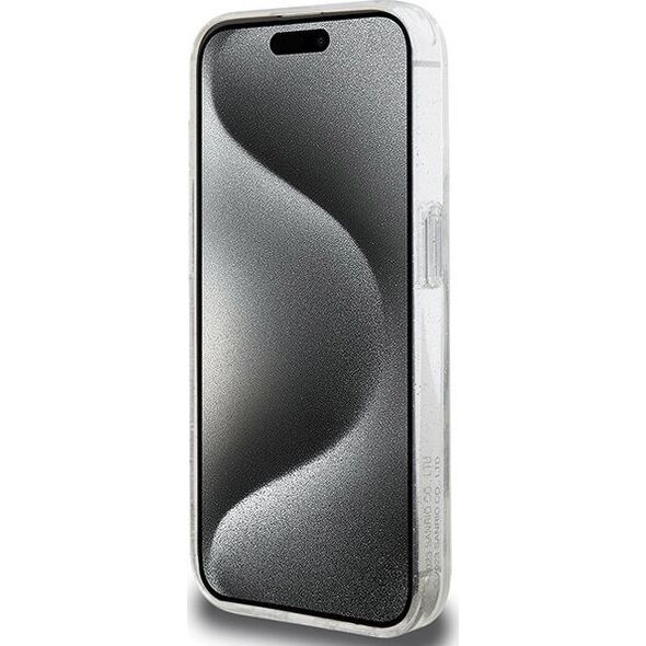 Karl Lagerfeld Karl Lagerfeld KLHMP15SHMRSKHH iPhone 15 6.1" biały/white hardcase Ring Stand Karl Head MagSafe