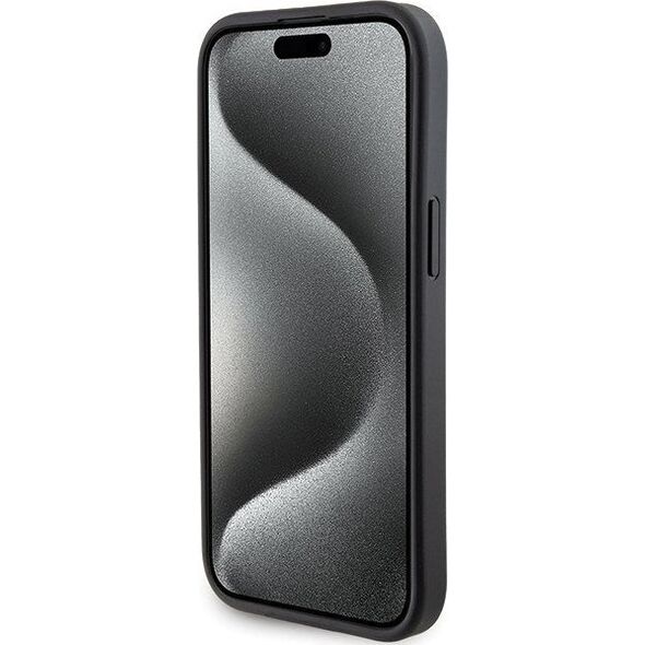 Karl Lagerfeld Karl Lagerfeld KLHCP15MGSACHPK iPhone 15 Plus 6.7" czarny/black hardcase Gripstand Saffiano Choupette Pins