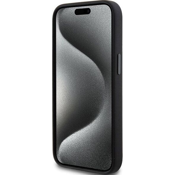 Karl Lagerfeld Karl Lagerfeld KLHCP15MSMHCNPK iPhone 15 Plus 6.7" czarny/black Silicone Choupette Metal Pin