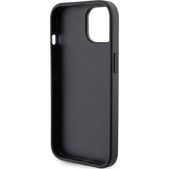 Karl Lagerfeld Karl Lagerfeld KLHCP15MGSAKCPK iPhone 15 Plus 6.7" czarny/black hardcase Gripstand Saffiano Karl&Choupette Pins