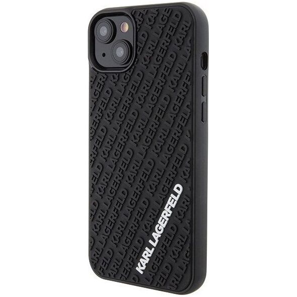Karl Lagerfeld Karl Lagerfeld KLHCP15M3DMKRLK iPhone 15 Plus 6.7" czarny/black hardcase 3D Rubber Multi Logo