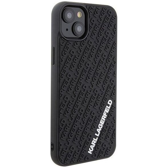 Karl Lagerfeld Karl Lagerfeld KLHCP15M3DMKRLK iPhone 15 Plus 6.7" czarny/black hardcase 3D Rubber Multi Logo