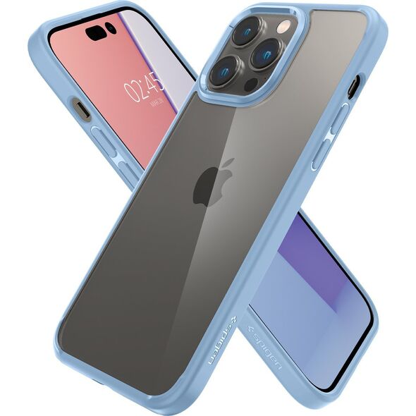 Spigen Spigen Crystal Hybrid, sierra blue - iPhone 14 Pro