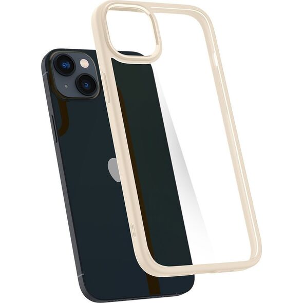 Spigen Spigen Crystal Hybrid, sand beige - iPhone 14 Plus