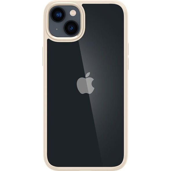 Spigen Spigen Crystal Hybrid, sand beige - iPhone 14 Plus