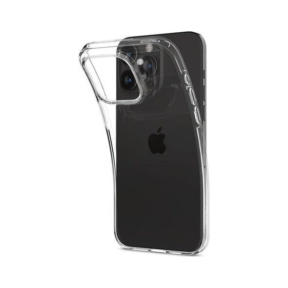 Spigen Crystal Flex, crystal clear - Etui do iPhone 15 Pro