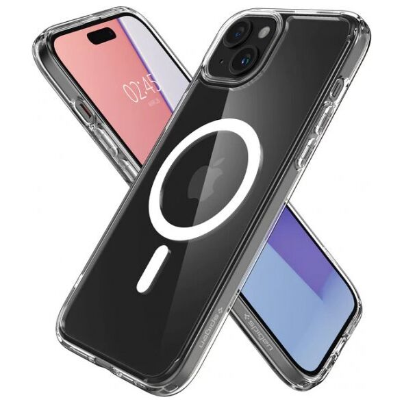 Spigen Spigen Crystal Hybrid MagSafe, white - iPhone 15 Plus