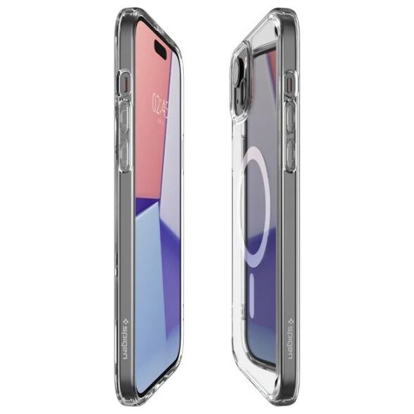 Spigen Spigen Crystal Hybrid MagSafe, white - iPhone 15 Plus