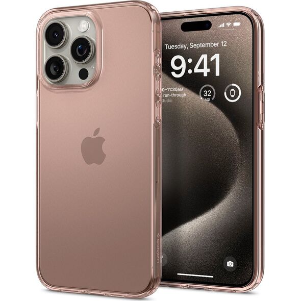 Spigen Spigen Crystal Flex, rose crystal - iPhone 15 Pro Max