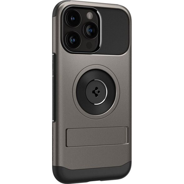 Spigen Spigen Slim Armor MagSafe, gunmetal - iPhone 15 Pro