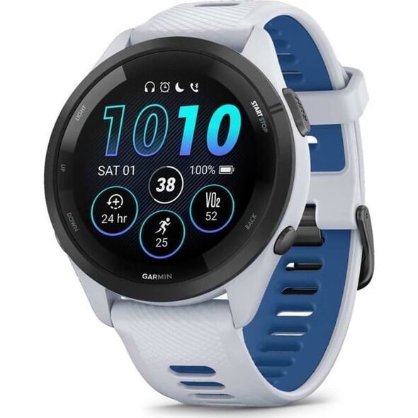 Zegarek sportowy Garmin Forerunner 265 Czarno-szary  (010-02810-11)