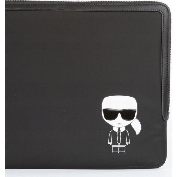 Karl Lagerfeld Karl Lagerfeld Sleeve KLCS16SAKCPMK 16" czarny/black Saffiano Karl&Choupette