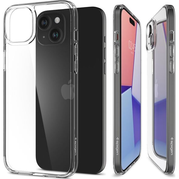 Spigen Air Skin Hybrid, crystal clear - iPhone 15 Plus