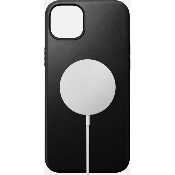 Nomad Nomad Modern Leather Case, black - iPhone 15 Plus