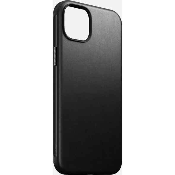 Nomad Nomad Modern Leather Case, black - iPhone 15 Plus