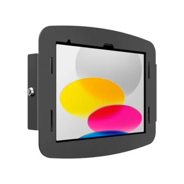 Uchwyt Compulocks Compulocks iPad 10.9" 10th Gen Space Enclosure Wall Mount - Gehause - fur Tablett - verriegelbar - hochwertiges Aluminium - Schwarz - Bildschirmgrosse: 27.7 cm (10.9") - Montageschnittstelle: 100 x 100 mm - Wandmontage,Oberflachenmontage