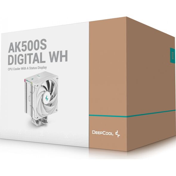 Chłodzenie CPU Deepcool AK500S Digital WH (R-AK500S-WHADMN-G)