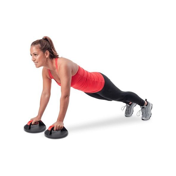 Pure2Improve Pure2Improve | Handles for push-ups | Push-up Pro Set | Black/Red