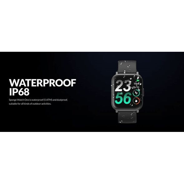 Smartwatch Sponge Sponge Watch 1B Czarny  (Sponge Watch 1 B)